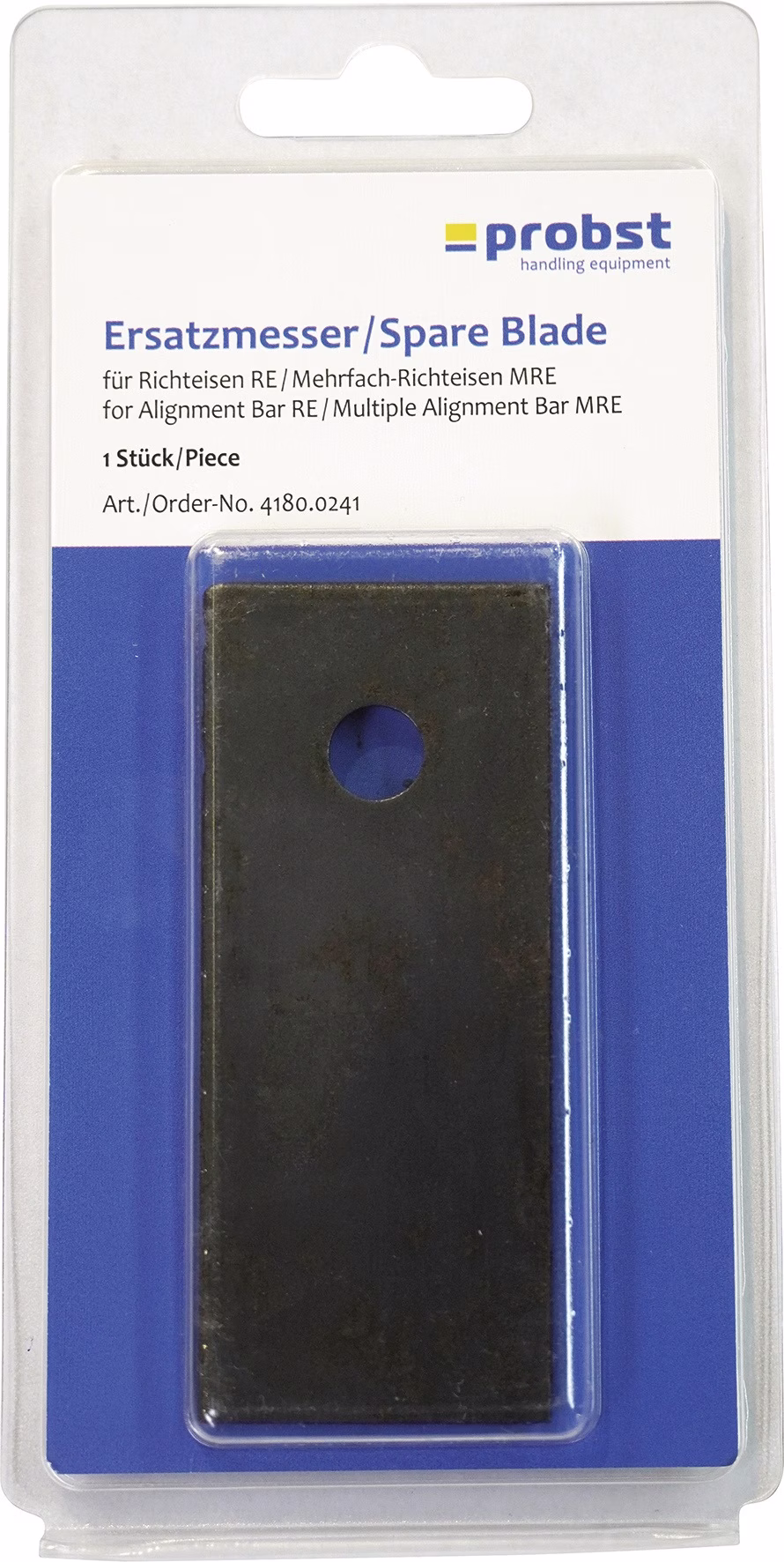Ersatzmesser f.Richteisen RE 4000 818 713 Blisterverpackung