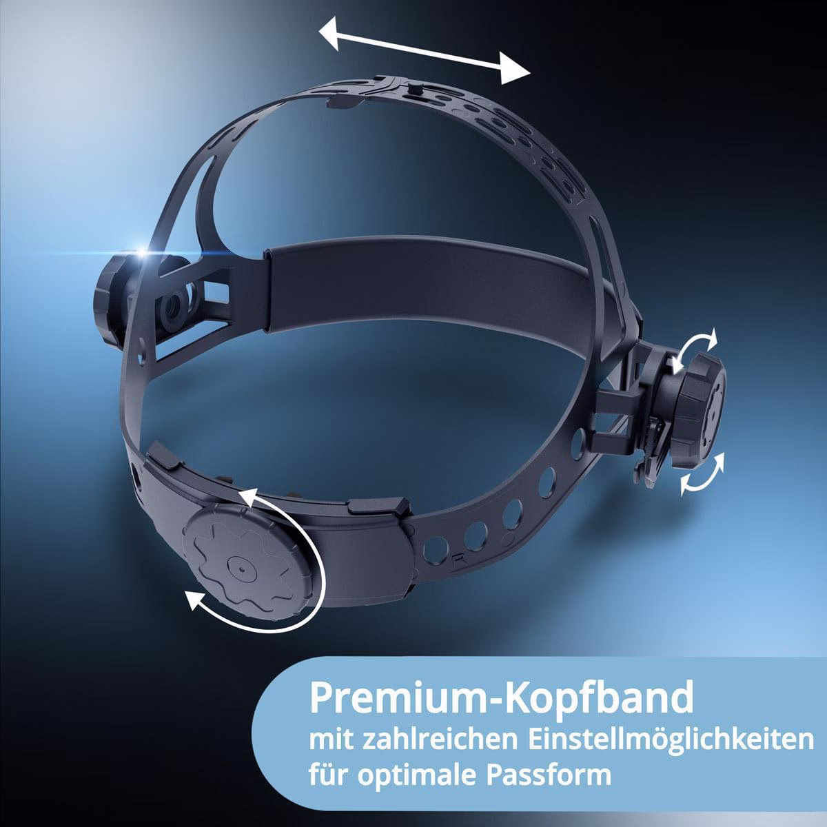 Automatik-Schweißhelm ROOKIE DIN 3 DIN 11 91x39mm