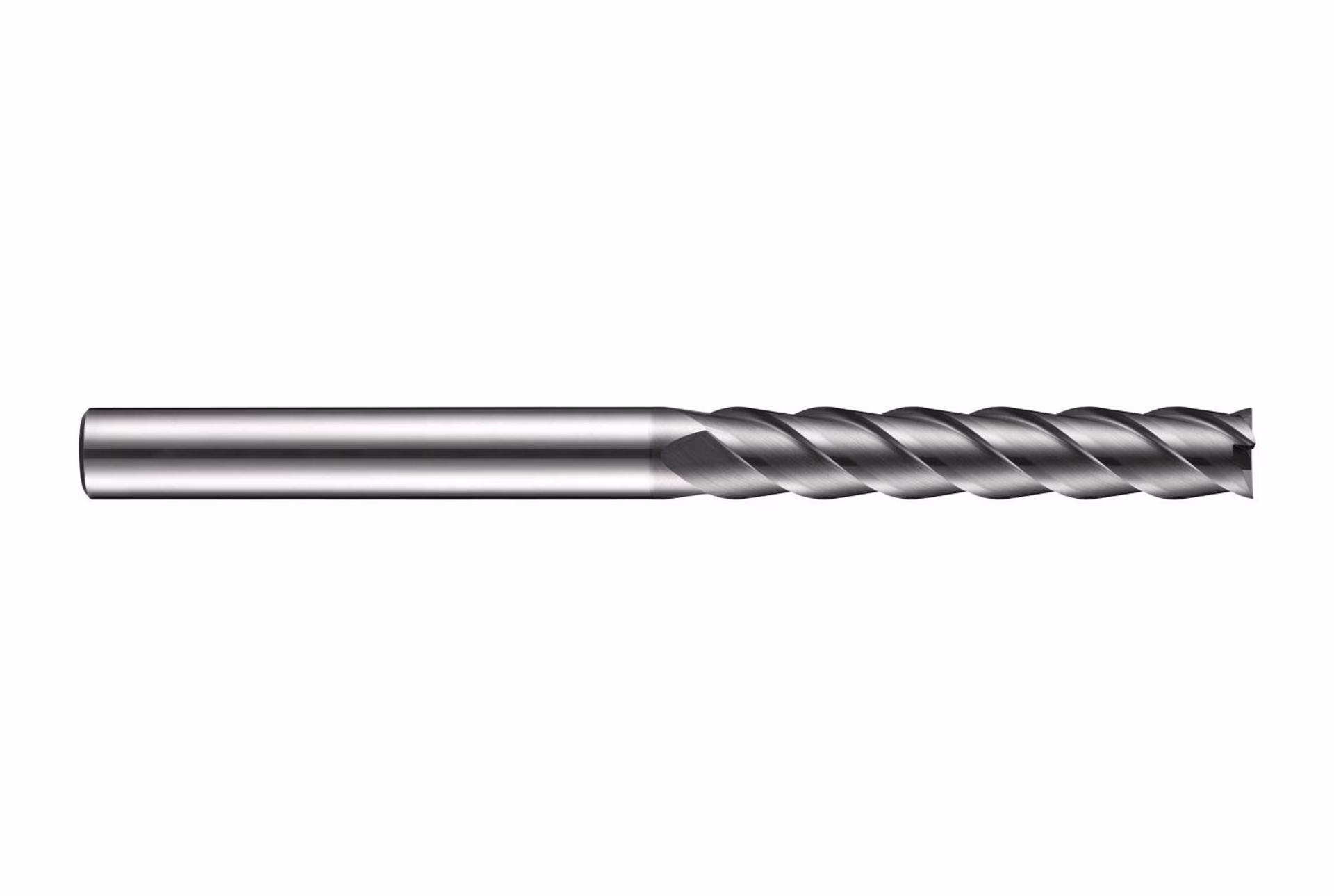 Schaftfräser S718 D.3mm Gesamt-L.100mm Schneiden-L.25mm HM AlCrN 40Grad Z.4