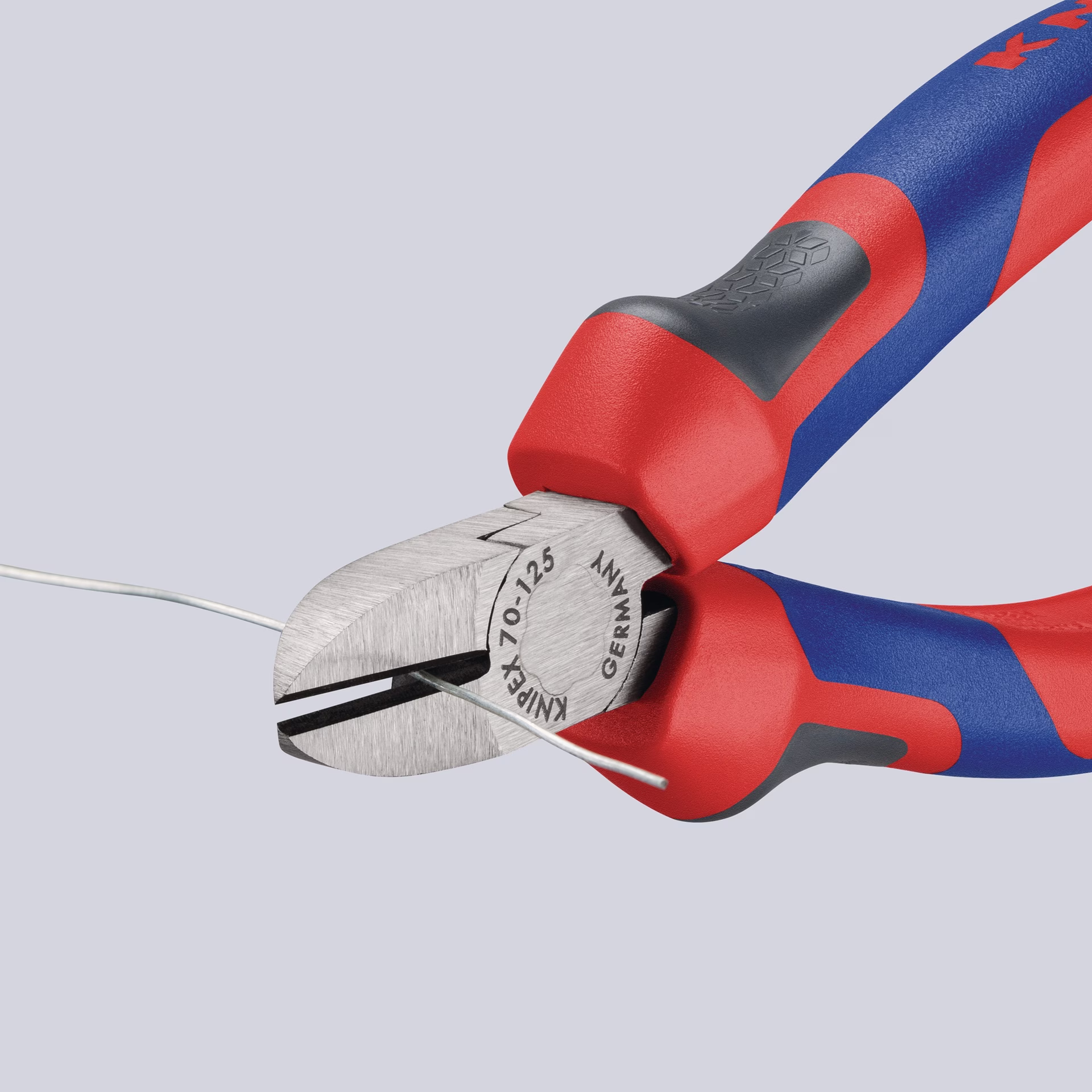 Seitenschneider L.125mm Kopf pol.Comfort-Griff max.1,5mm