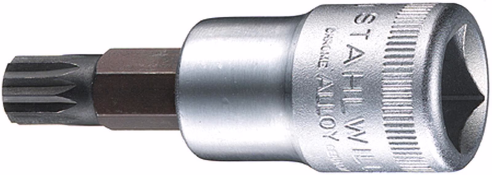 Steckschlüsseleinsatz 54 X 1/2 ″ Innen-Vielzahn Länge 60 mm STAHLWILLE