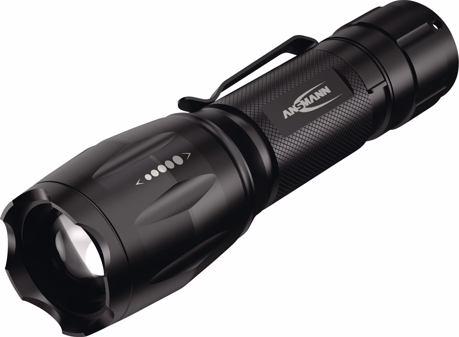 LED-Taschenlampe hoch:90 lm,niedrig:24 lm 3xAAA Micro ca.22-50m schwarz