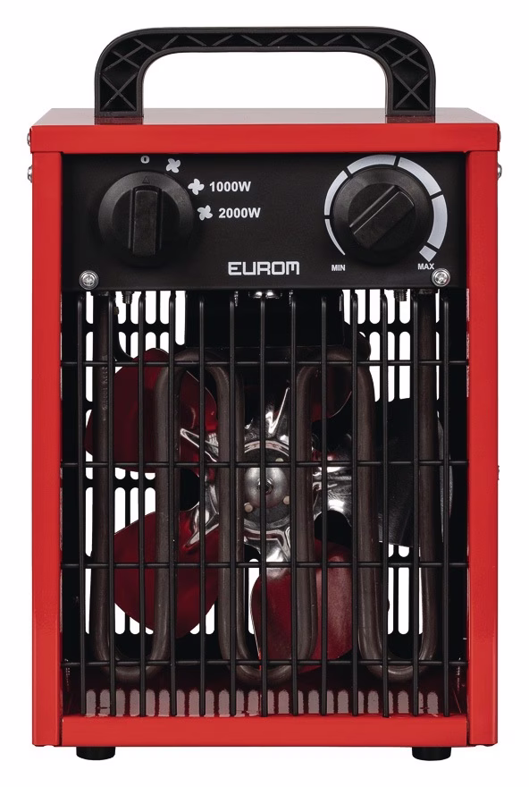 Elektroheizer 271,8 m³/h 0/1000/2000 W 16 A