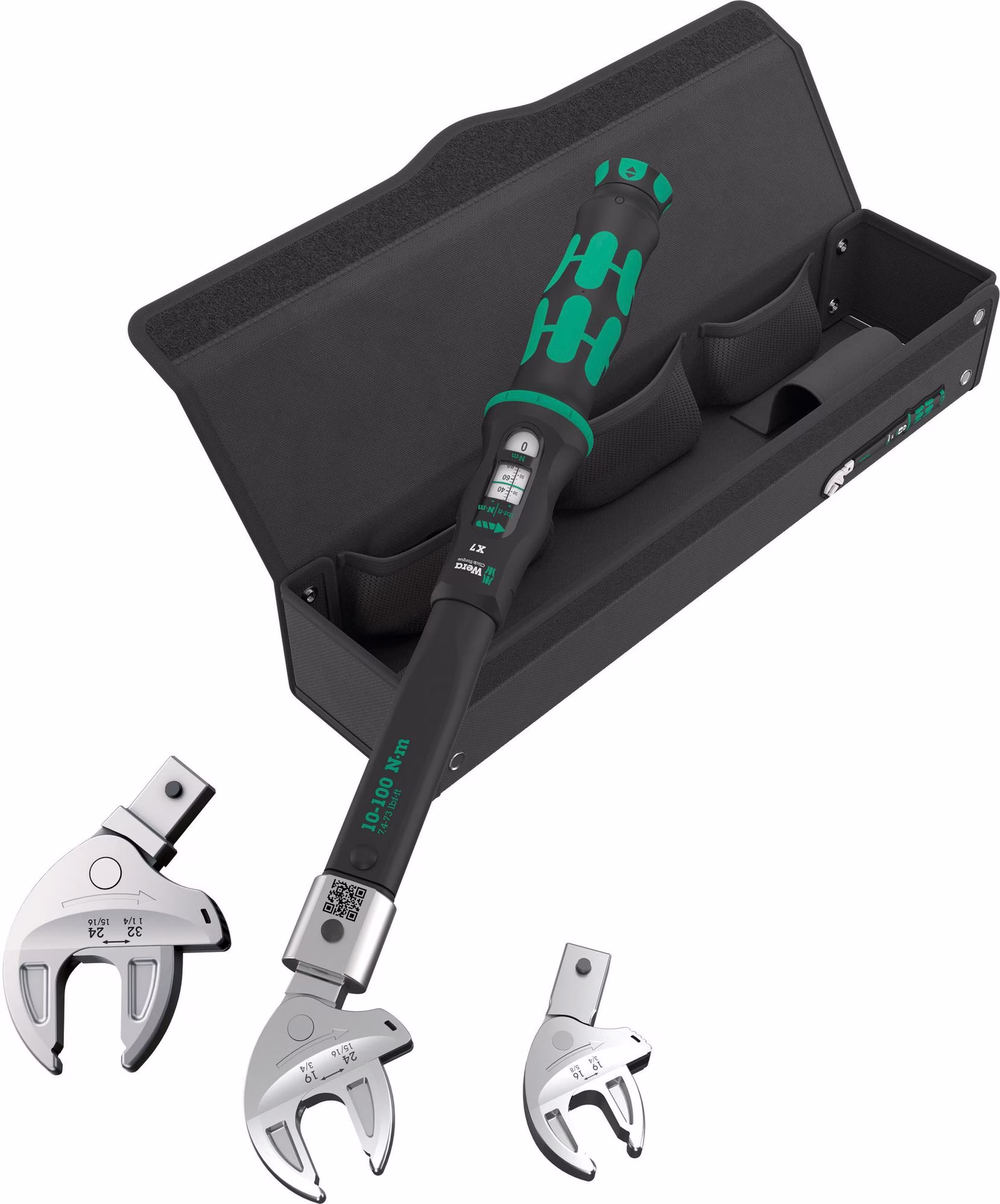 Drehmomentschlüsselset 9530 4-tlg.10-100 Nm